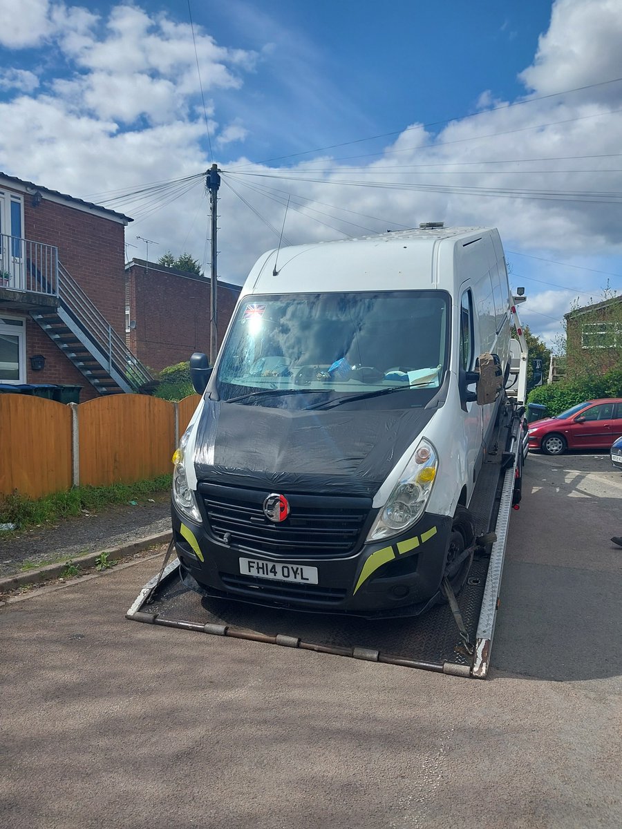 LongfordWMP's tweet image. #SEIZED |  The team have seized a van from Hazel Road for no tax today. The tax expired in December 2025. 

#TaxItOrLoseIt