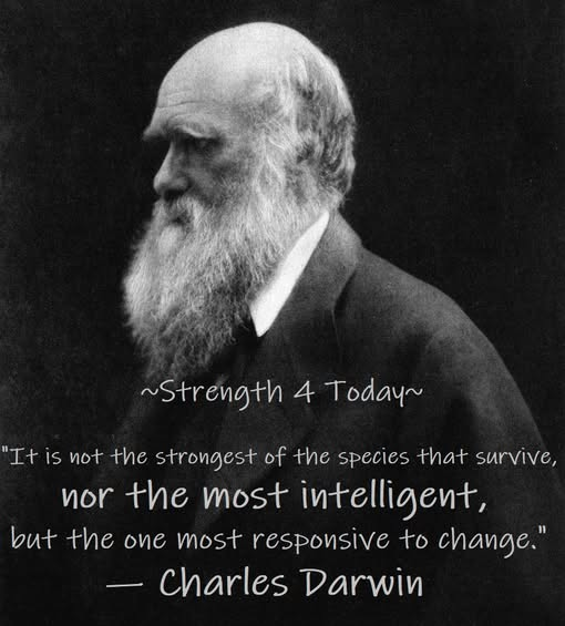 Strengthfor2day's tweet image. "It Is Not The Strongest of The Species
That Survive,
Nor The Most Intelligent,
But The One Most Responsive To Change."

— Charles Darwin

#Strongest #Species #Survive #Intelligent #responsive #Change #Willing #RecoveryPosse #Strengthfor2day