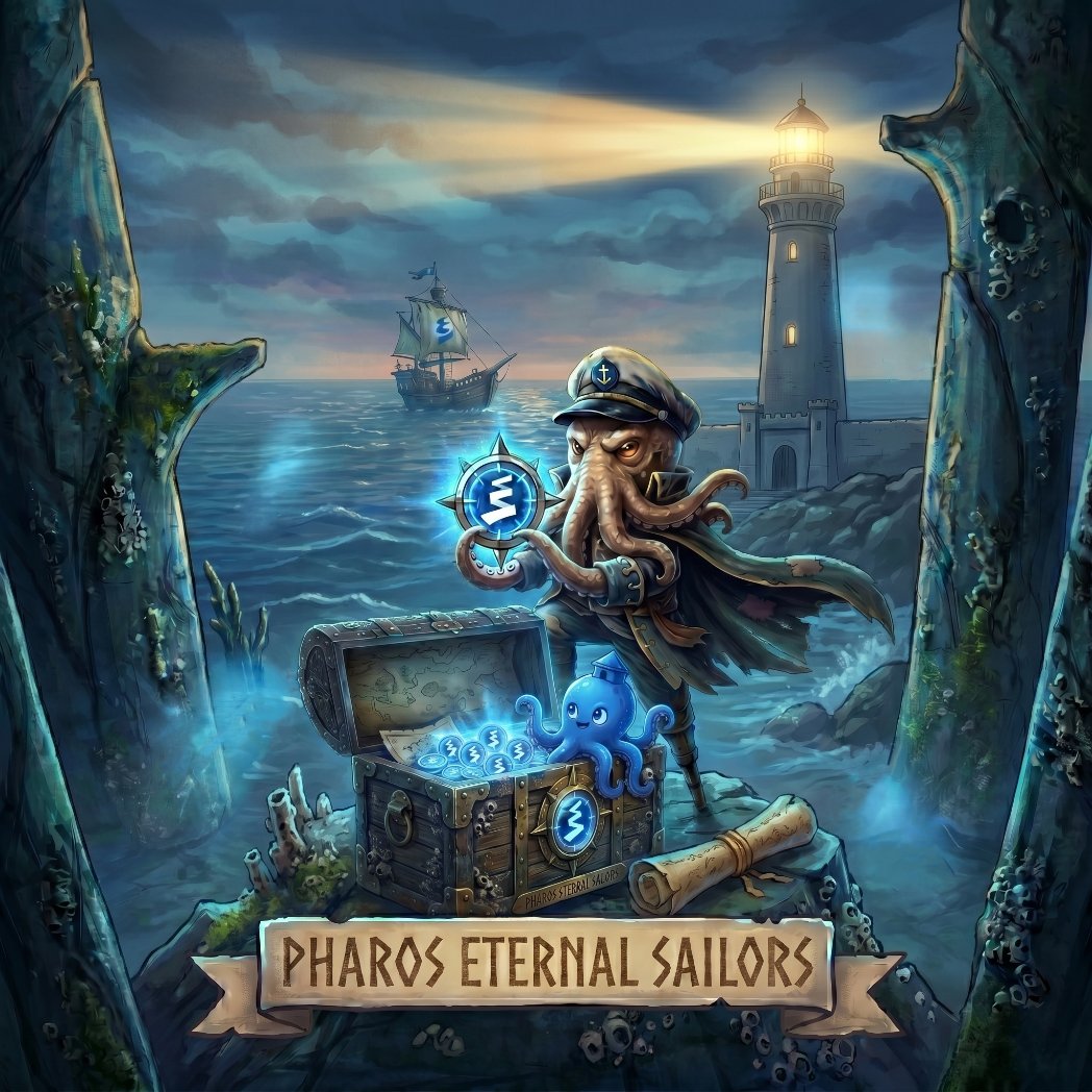 SwetaSoni0707's tweet image. I have created the "Pharos Eternal Sailors" NFT by combining the key elements of the @pharos_network  as per NFT creation campaign.

This piece captures the optimistic spirit and vibes of the community, featuring the "Gotchipus" navigating towards the lighthouse.
#Pharos #NFT