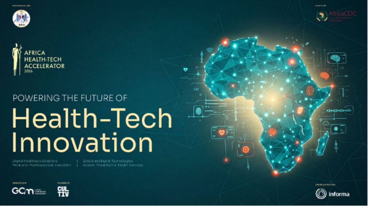 darpe_me's tweet photo. 💡 Sign up for the Africa Health-Tech Accelerator 2026, a program designed to identify, support, and accelerate high-potential early-stage startups and SMEs developing innovative health-tech and technology-enabled healthcare solutions across Africa. 

🌍 Program Details:
● Format: Fully Online
● Duration: 6 Months
● Geographic Scope: Pan-African
● Final Showcase: Demo Day and visibility opportunities linked to Africa Health ExCon

👉 Application Link: https://t.co/gYpn3ldOv0