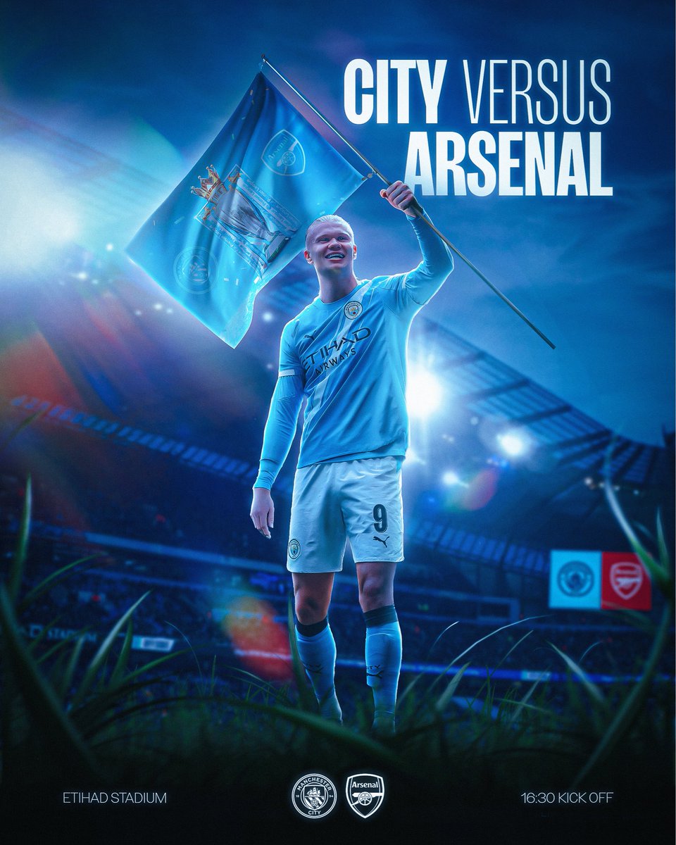 sammunton96's tweet photo. MD32: Arsenal (H). 🏆🩵

#smsports #mancity #gameday https://t.co/BepuEddjnK