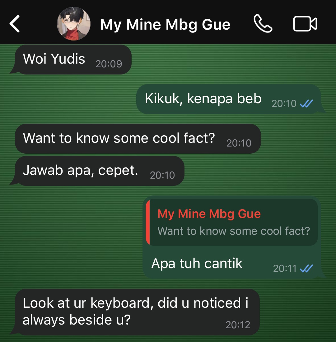 arflecchino's tweet image. #Notesun 
day 1 Sun belajar gombal (aslinya kena dare dari Lens)