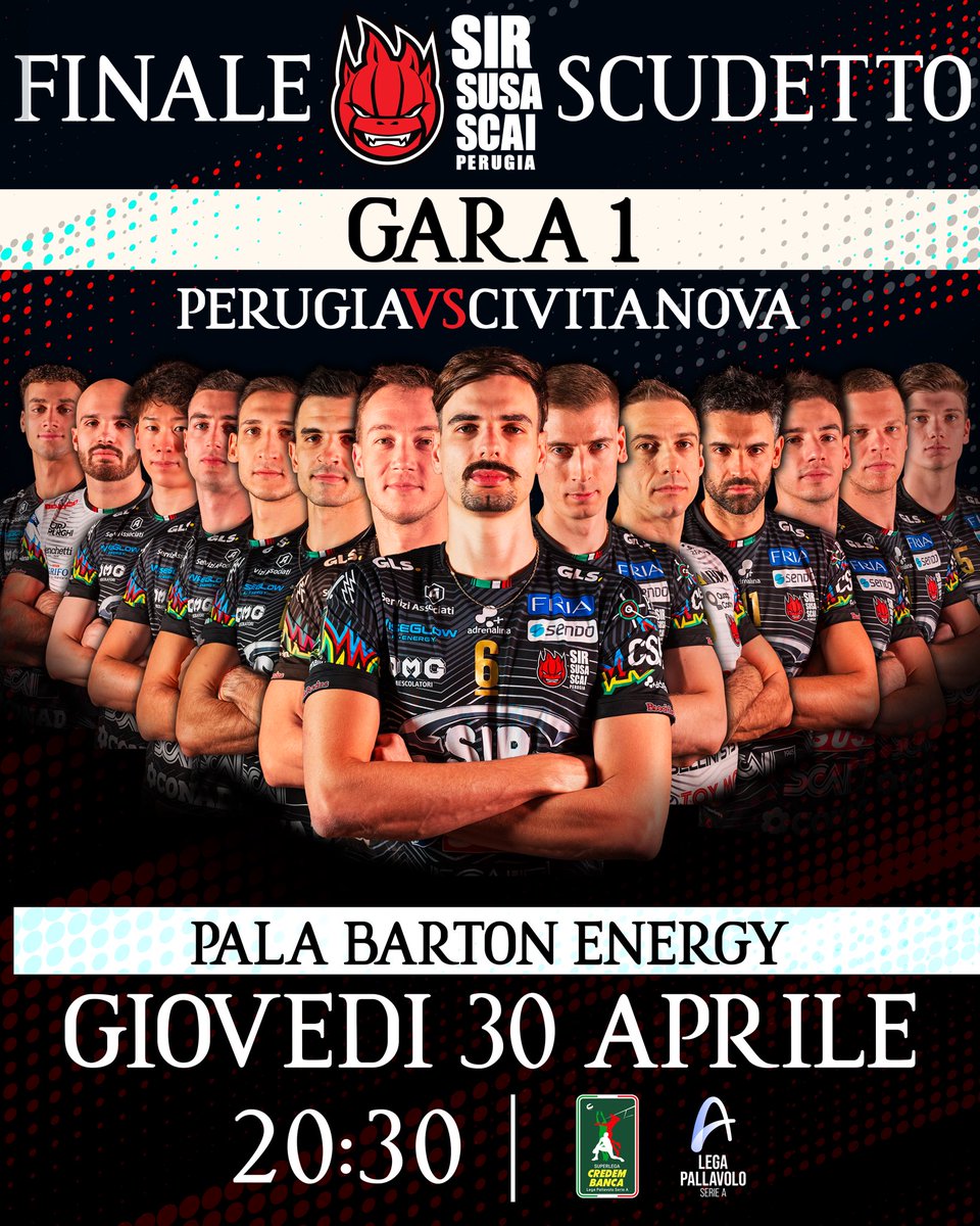 🔜 Gara 1️⃣

🗓️ Giovedì 30 aprile - ore 20:30.

⏳⏳⏳

#BlockDevils