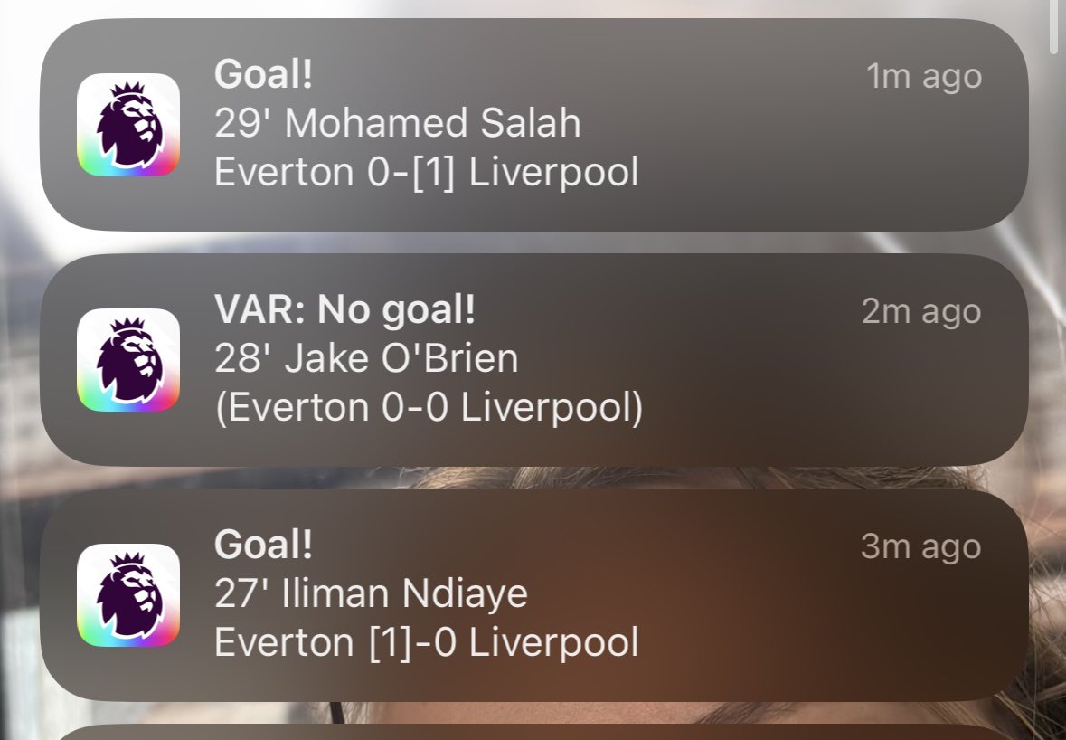 Life comes at you fast as an Everton fan