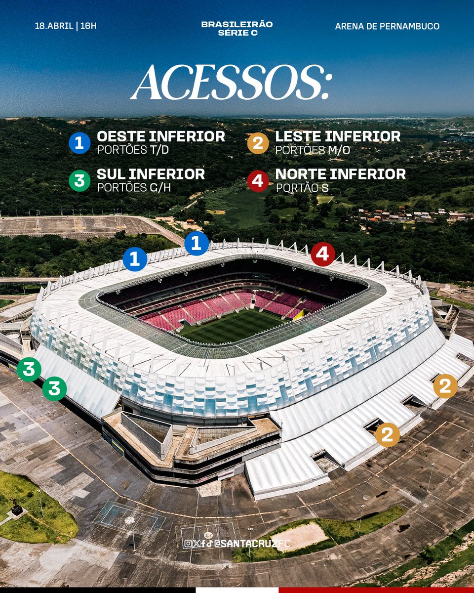 Nação Coral, após duas rodadas fora, chegou a hora de mostrar que, contra a gente, NUNCA será campo neutro.

A gente sabe da força de vocês, que apoiam até o fim.

E, sabendo disso: ingressos com preços promocionais até quarta-feira. Vamos juntos nessa missão. 

Garanta o seu: