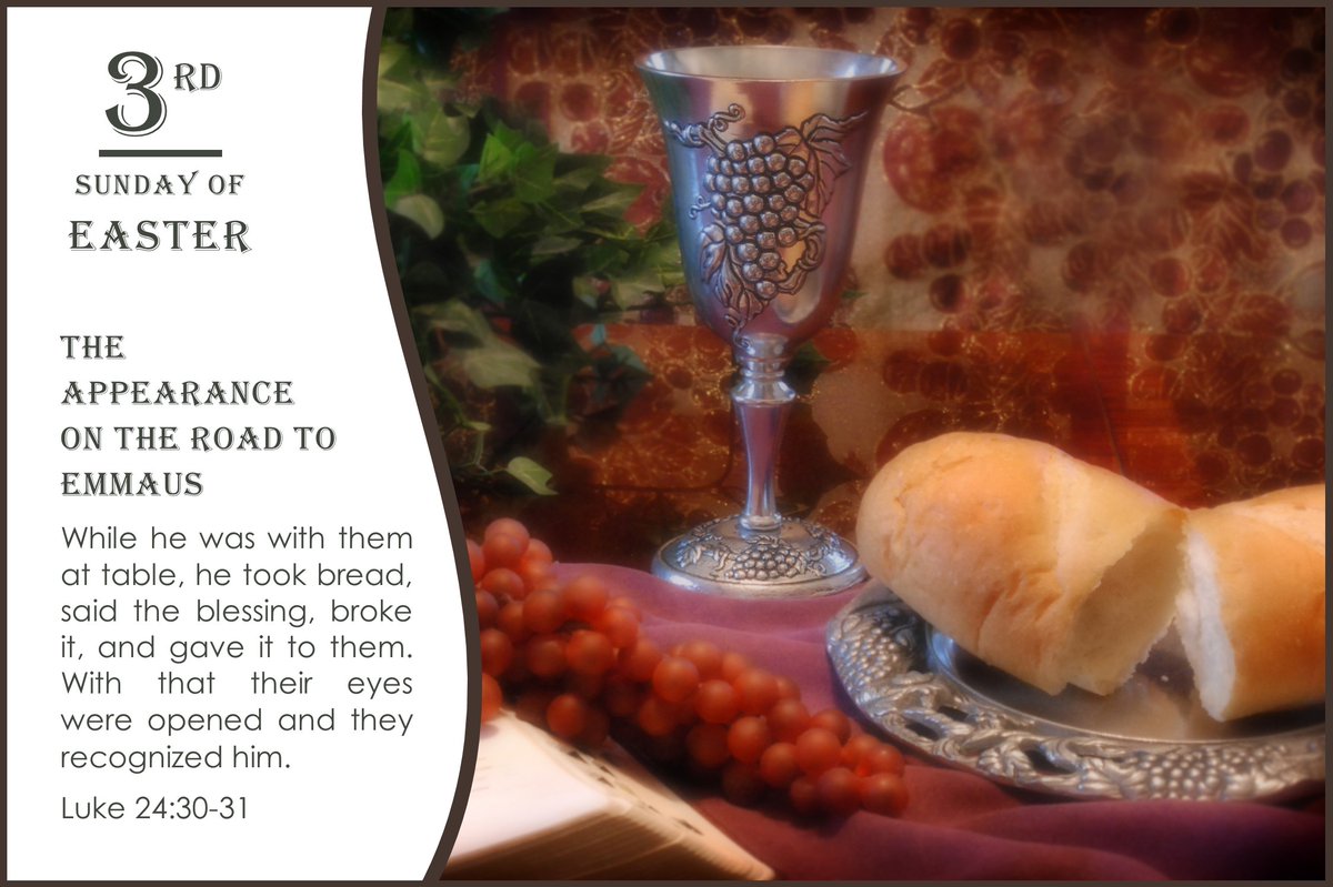 Today we celebrate the 3rd Sunday of Easter. #yeara #easter2026 #stmaryswinma