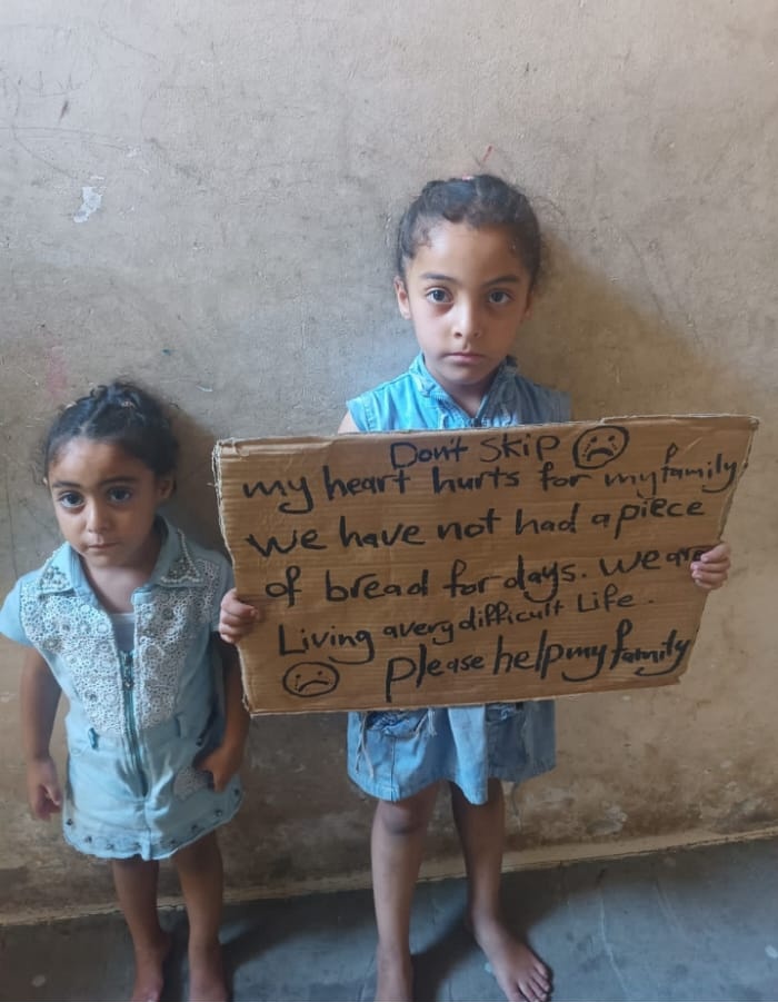 "💔"My sister and family are struggling to find their next meal. Your small donation can provide the healthy food they desperately need to survive—please help us."
If you believe me, please leave a dot; it's just a dot.😭
chuffed.org/project/muhamm…