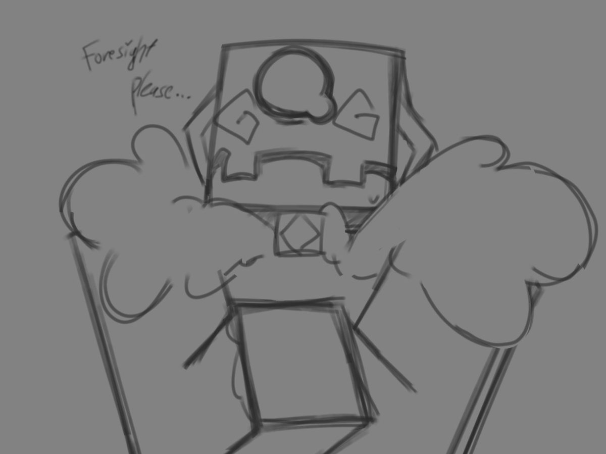 canhkhoquaXD's tweet photo. tw// implied emotional abuse 
[MINECRAFT AU]

Foresight has always seen Action as a mistake, but unfortunately for her, I love mistakes. ;] 

#minecraftAU #minecraftlegends https://t.co/V7kYeTNzyF