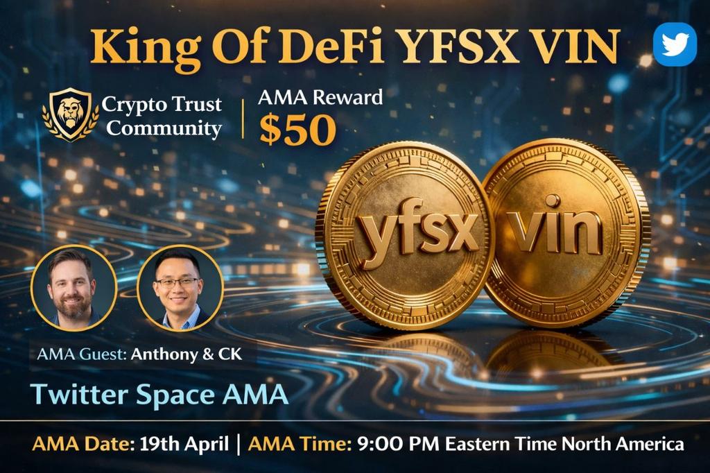 Crypto Trust Community || AMA+ Space tweet media