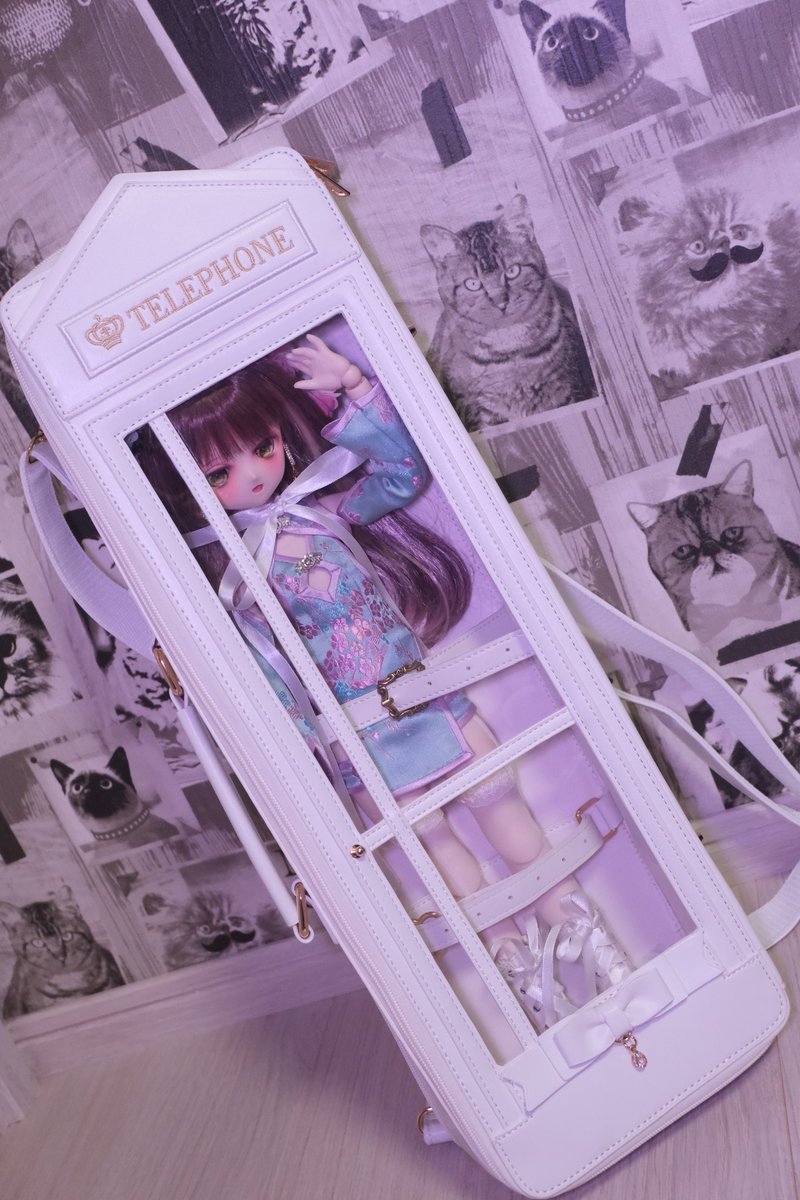 今回もアイドールめっちゃ楽しかったです！✨
これは暑くなると聞いて結局お留守番になった萌香ちゃん入りバック←
…いつかこれで行けたらいいなぁ🥹