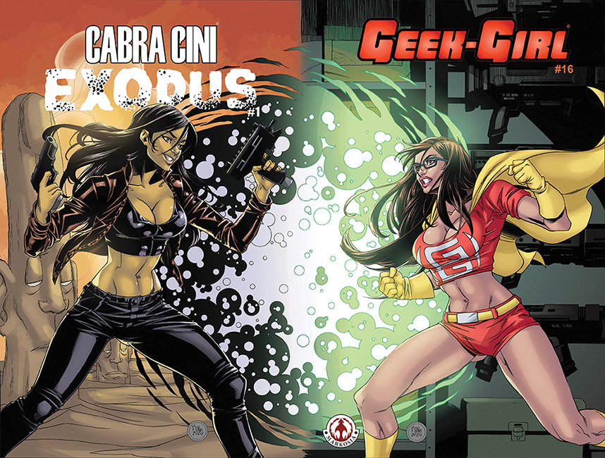 daSamJohnson's tweet image. FOR 48 HOURS ONLY, the Cabra Cini/Geek-Girl: Exodus Crossover is taking over the Cabra Cini #Kickstarter and you can get all issues of the Crossover!

kickstarter.com/projects/geekg…

@LorenzoSleestak @matttrinh @PhantasyUnderG1 @RobPuente4 @Jackwolf15 @themorganverse @jd2413 #comicbooks