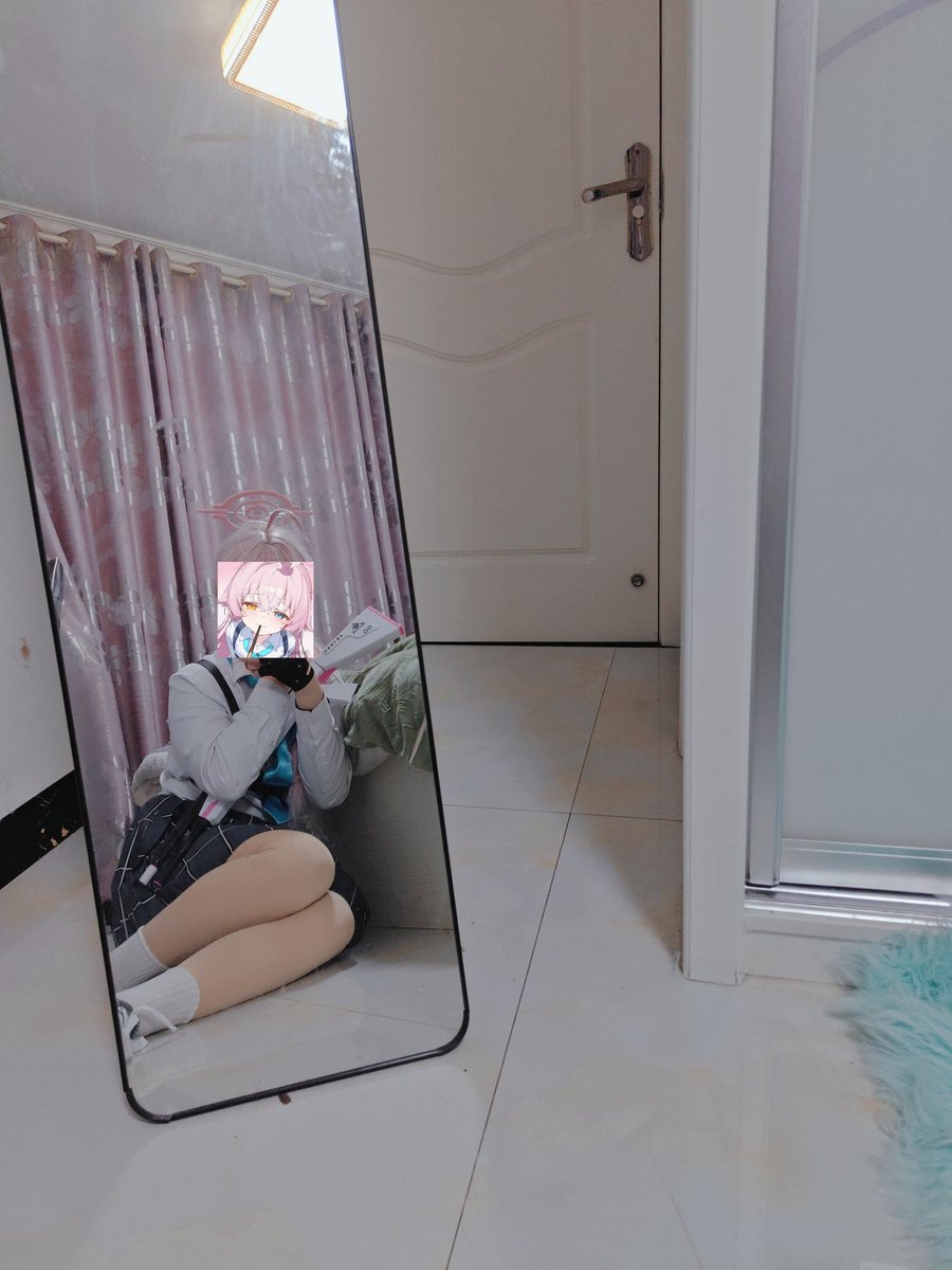 icecream5327's tweet image. 哥哥我摔倒了～，星野酱超可爱！
#ba #cos #男娘 #小鸟游星野