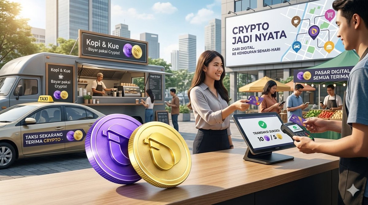 Akhmad0062406's tweet photo. Crypto Jadi Nyata”
Dari sekadar aset digital, kini bisa langsung dipakai dalam kehidupan sehari-hari.
#Interlink #ITLG #ITL https://t.co/pjyO1SK1xR