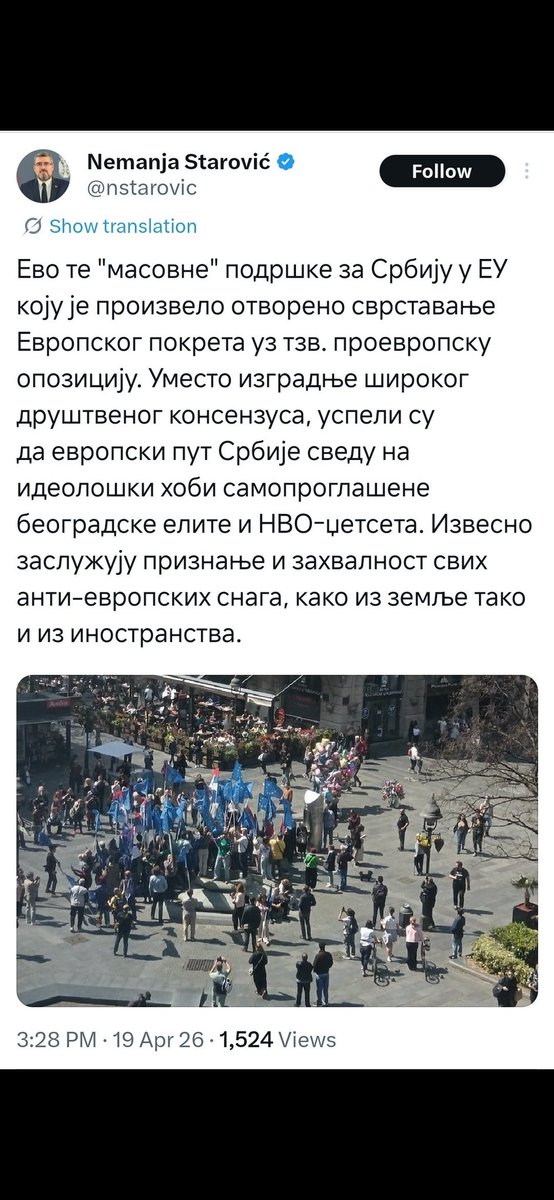 Julije Miladinovic tweet media