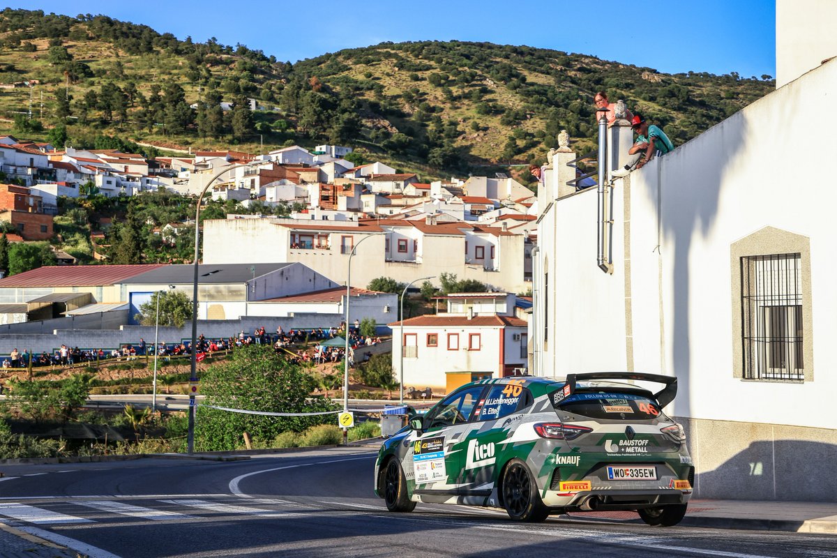🏁🇪🇸🏆  Im Ziel der finalen Powerstage - Maximilian &amp; Bernhard holen P3 in der ERC3 bei der 43. Andalucía Rally - Sierra Morena 2026 💪😎

📷 FLAT-OUT media agency

#brr #rallye #fiaerc #maximilianlichtenegger #RallySierraMorena #AndaluciaRally