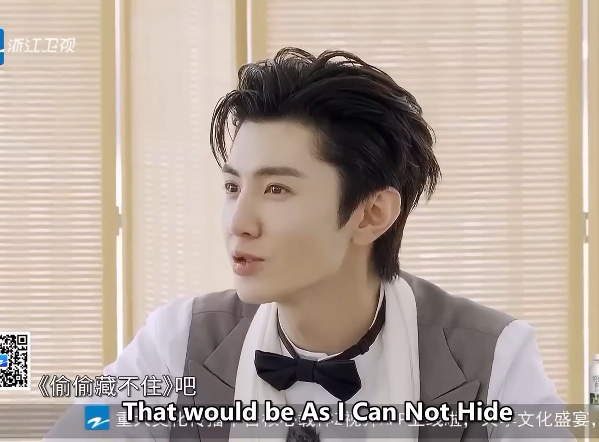 keioboysakurai's tweet image. And so it was LH's turn to promote ZY's #HiddenLove cause they wanted the pork 🤣

#ChenZheyuan #ZhangLinghe #YouthPeriplousS4