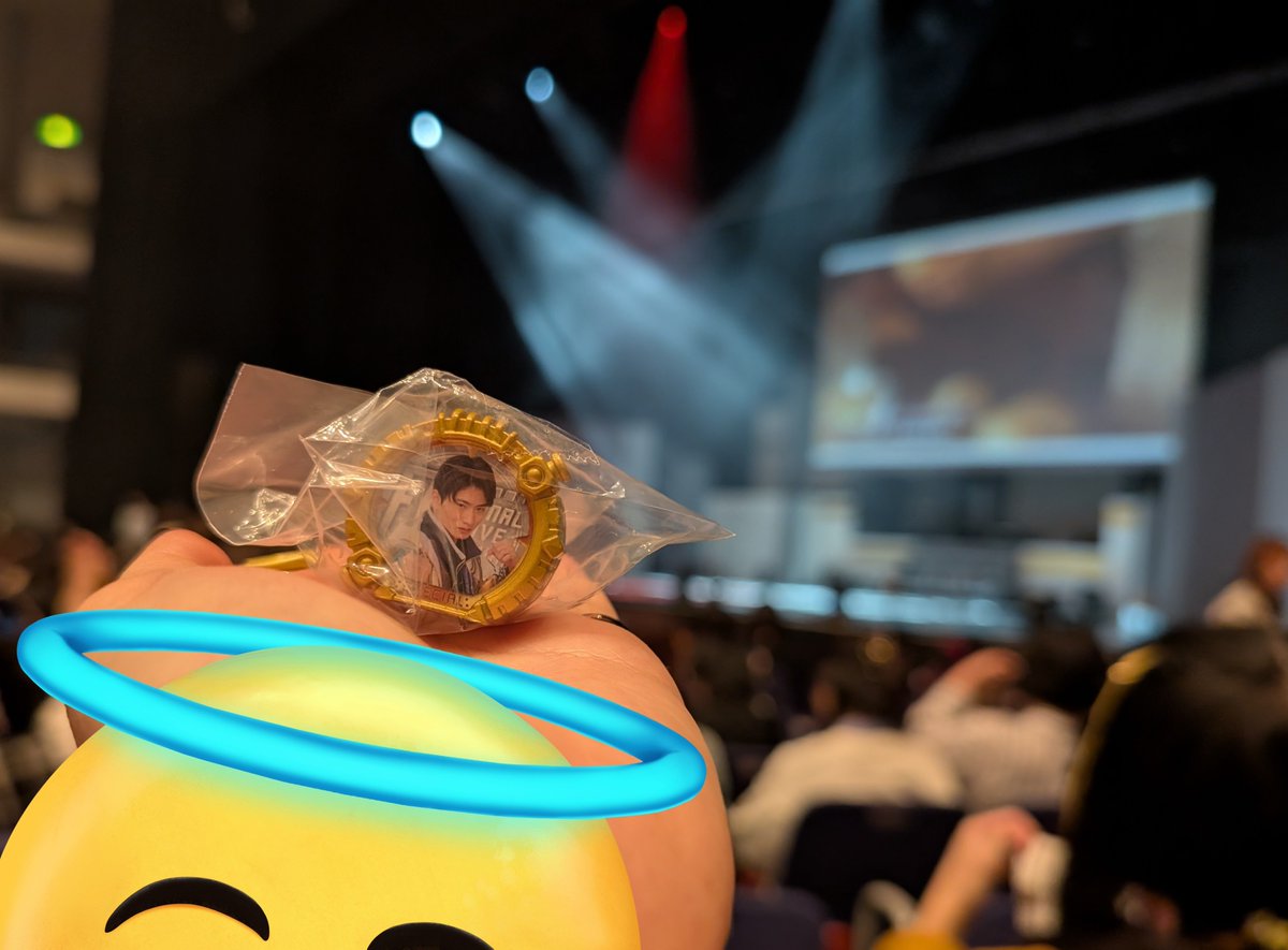 引いてくれたのは某氏なんですけど、1ステと2ステのインターバルでポラビギ見てから入った2ステこれでほまに