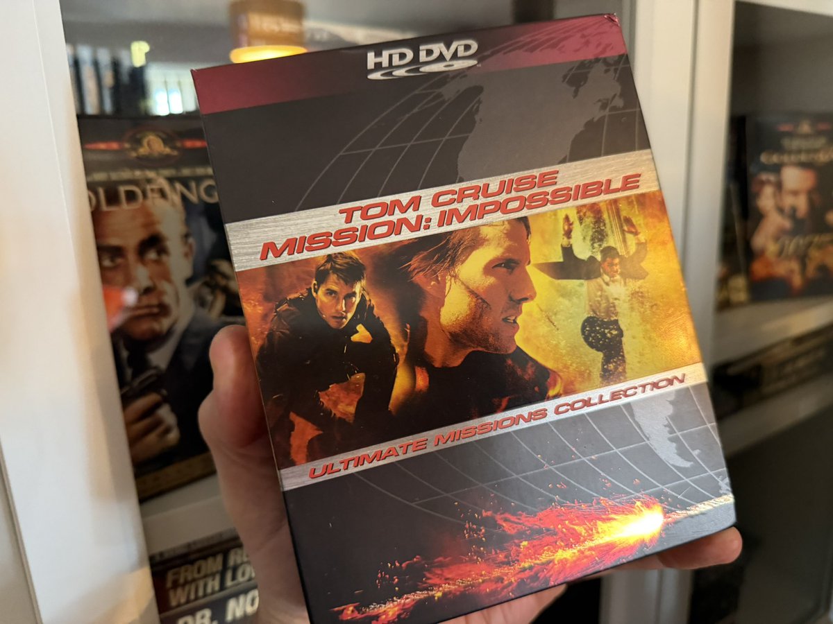 the4kCollectivE's tweet image. Indeed. 

HD-DVD 30GB
VC-1 codec
Dolby Digital Plus 1500 Kbps
Enhanced PiP commentary track 

BD 25GB
MPEG-2 codec
Dolby Digital 640 Kbps
Audio commentary track

#MI3 #MissionImpossible #MissionImpossible3