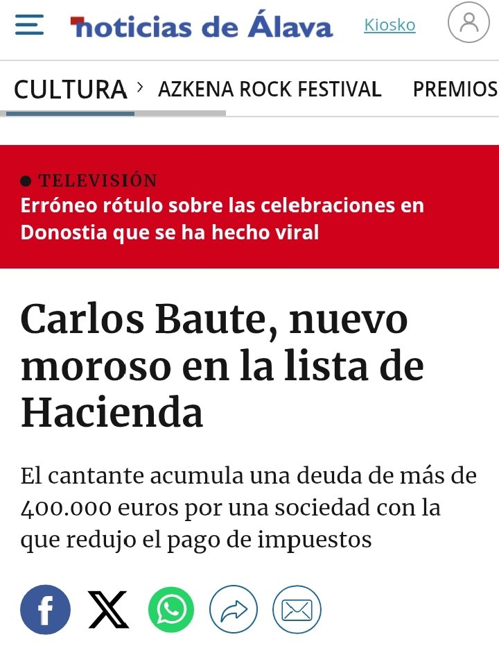 #CarlosBauteGilipollasEnEspaña
El fracasado actorcito de 2da <a href="/carlosbaute/">Carlos Baute</a> expresa su odio visceral contra Venezuela  ante una Piara de Cerdos Fascistas viudas del Franquismo. Baute no es más que un vulgar malviviente  evasor de impuestos que vende hasta su culo para ganar dinero