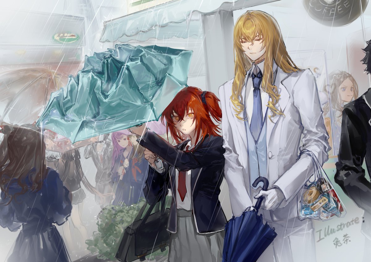 tucha91631001's tweet photo. rain
#FGO
#キリぐだ 
#藤丸立香 #ぐだ子 
#キリシュタリア・ヴォーダイム https://t.co/MsuQ9vqpHY