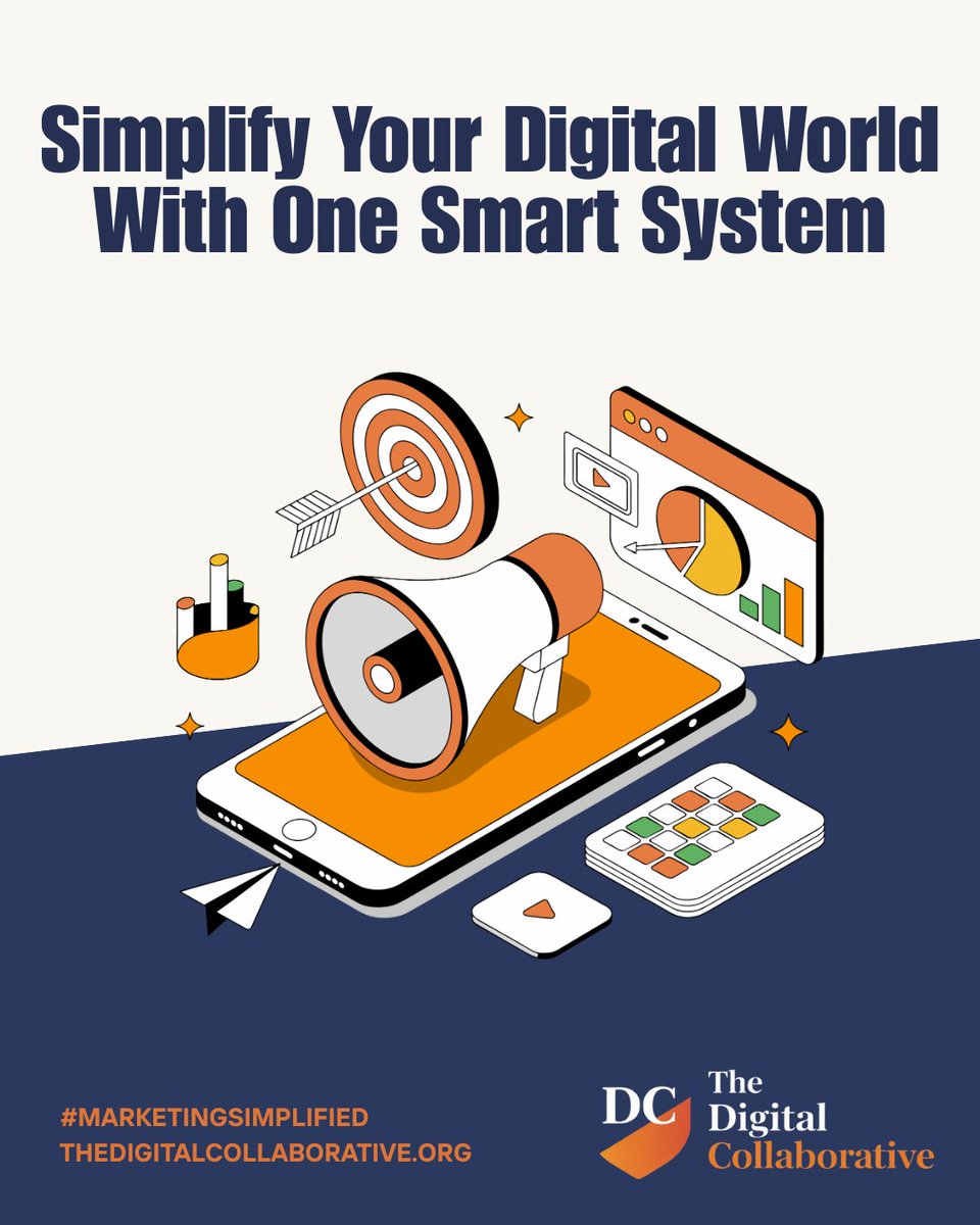 Digital_Collab's tweet image. Tired of juggling freelancers, tools, and platforms? 😩
 We simplify your digital world—one smart system at a time.
 📞 877-224-0478
 #MarketingSimplified #AgencyLife #BusinessSolutions