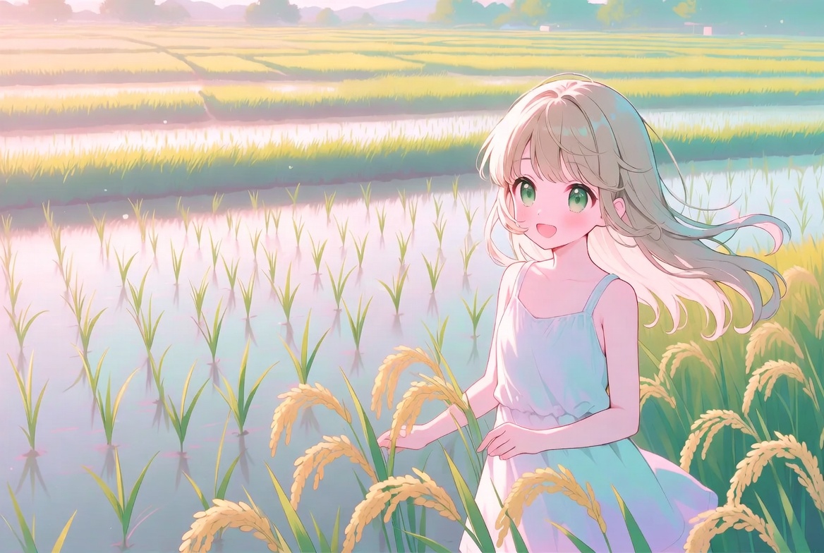 eancus's tweet photo. 稲が返事をするように育つ時間🌾

さらり苗が日ごとに背を伸ばす🌿
すうっと風に応える葉の揺れ💧

ことり成長が声のように残る🫙
じんわり田が対話を続けていく🌞

ふわり記録は風景の応答になる🌸
しずかに自然と人が語り合う🌙

#稲作 #成長記録 #穀雨 https://t.co/80TJLPdq8t