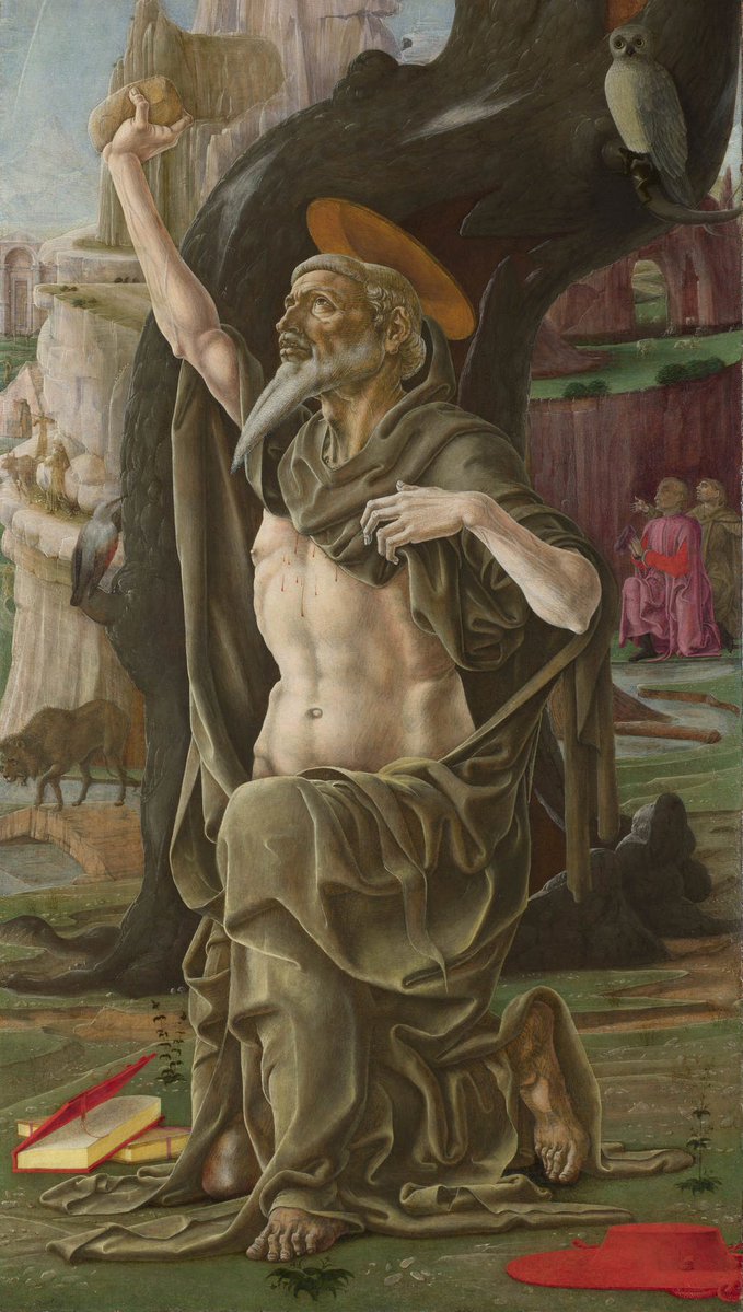 NGTF_1's tweet image. Saint Jerome  by Cosmè Tura 1470

#art #history