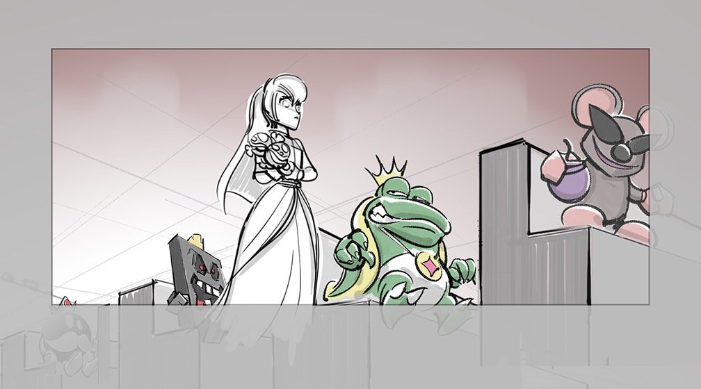 Super Mario Concept Art tweet media