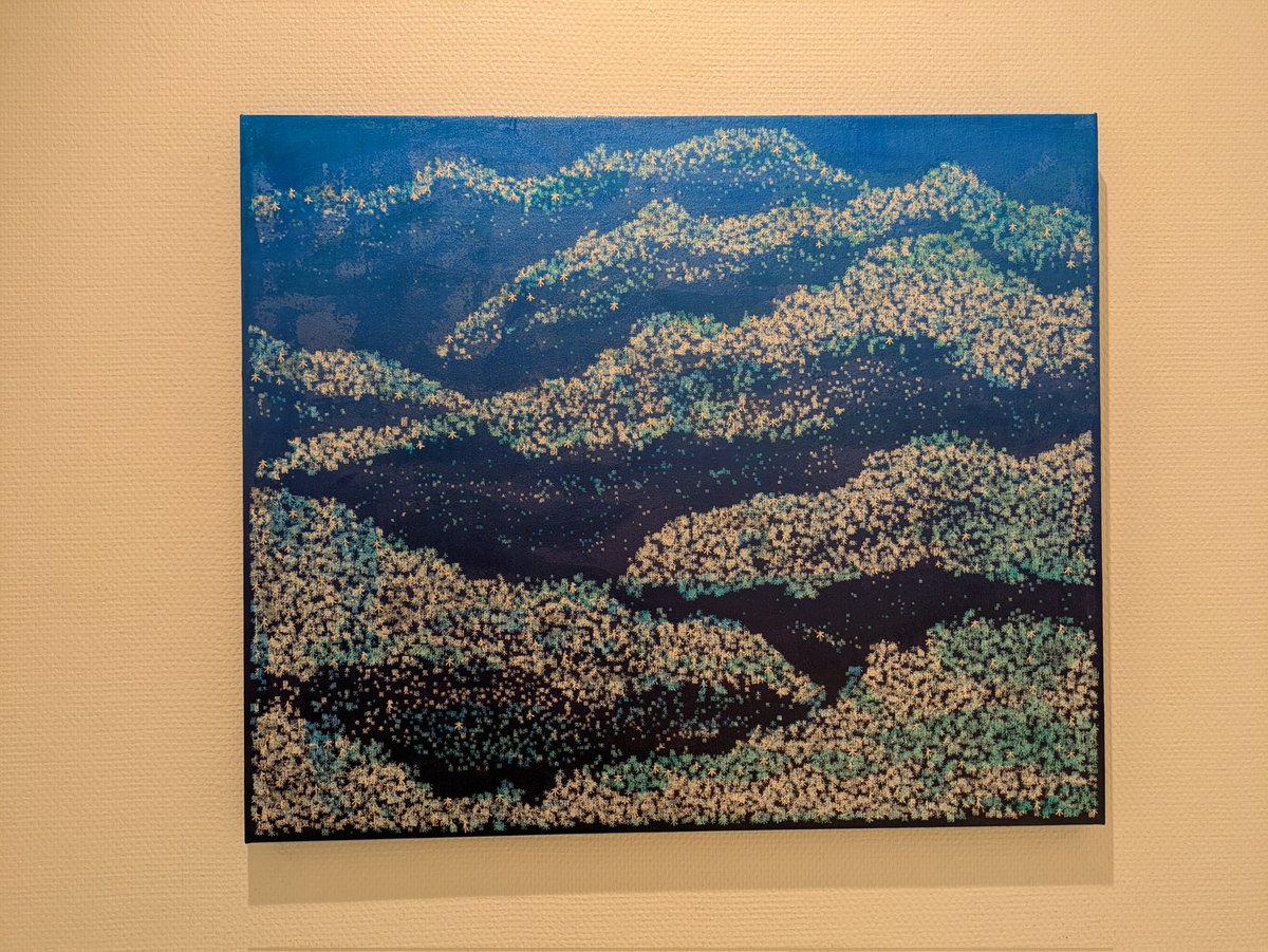 大谷陽一郎　個展
霖 / long spell of rain
AND COLLECTION

漢字で描く不思議な絵画
この発想はなかなか