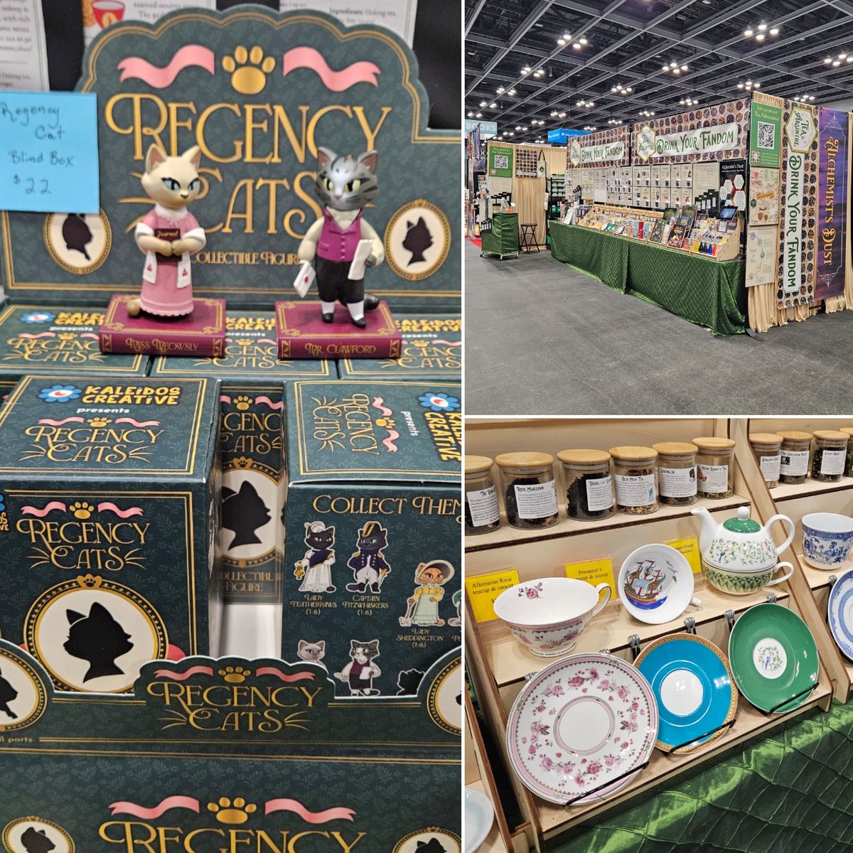 TeaAndAbsinthe's tweet photo. We are loving the vibe at BookCon! The aisles have been full of the friendliest, coolest people ever

Today's the last day so stop by and check out all our tasty tea flavors, perfect for curling up with cuppa and a good read. Booth #502 near the front

#bookcon #tea #looseleaftea https://t.co/qTkb5V8j01