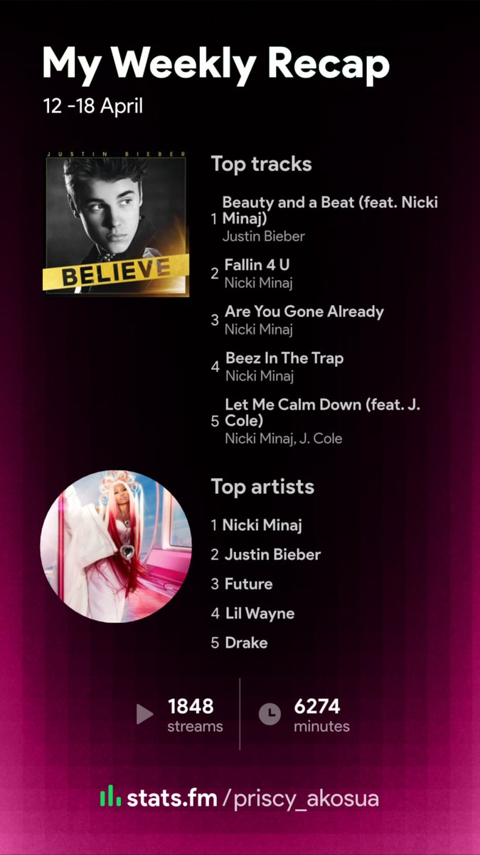 priscy776's tweet image. BAAB been on repeat and still #streaming 🎧. Nicki is winning 🥳, click the link 👇🏾 let's go 🚀🚀🚀 and stop complaining 😤. 
open.spotify.com/playlist/232qK…