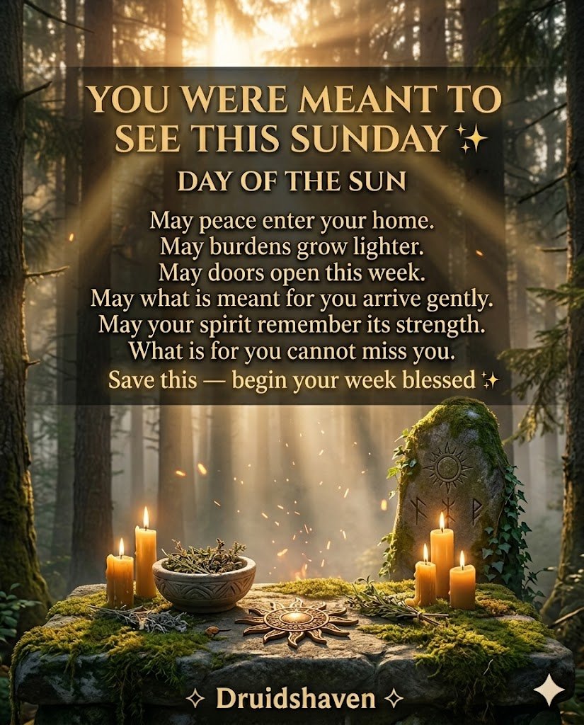 Druidshaven's tweet image. The world is loud, but the earth is steady. 🌲

We spend our lives chasing doors that were never meant for us, forgetting that true power lies in the alignment, not the hustle.
#Spirituality #SundayReset #Druidshaven