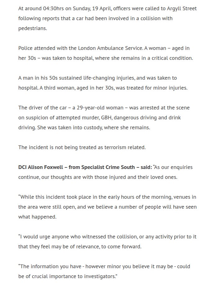 crochetjenny's tweet image. Detectives are appealing for witnesses to come forward following a serious collision in #Westminster    
mynewsdesk.com/uk/metpoliceuk…