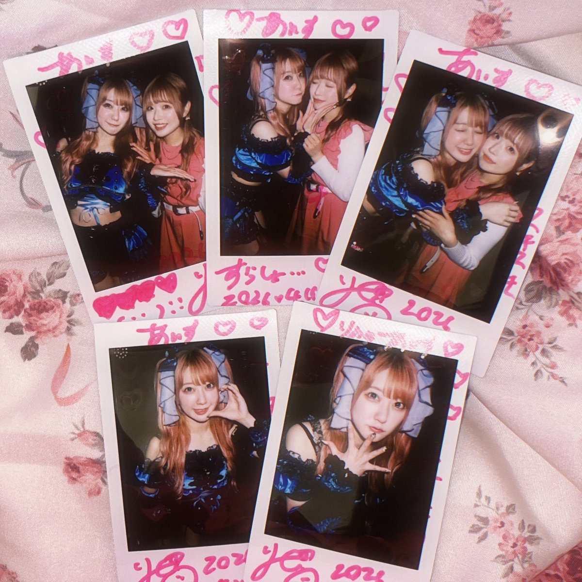 ラスト大阪〜😭😭😭
DIAVELさんとの対バンもっと見たかったし楽曲交換も見たかった😭😭
でも新鮮なカラーの衣装着たきりりのが見れて幸せでした😭😭世界一かわいいね

#きり中　#りののんヤッホーチャレンジ