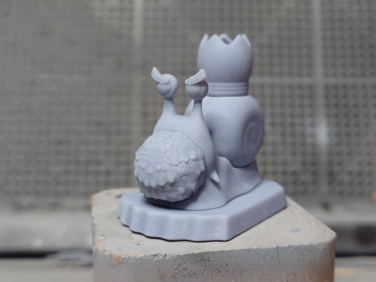 #自作造形
＃電伝虫  
じゃ～もん じゃ～もん  

新作はネプチューンです