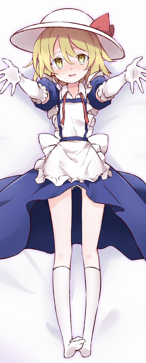 skebで抱き枕風に東方夢時空のカナ・アナベラルを描かせていただきました!リクエストありがとうございました! 