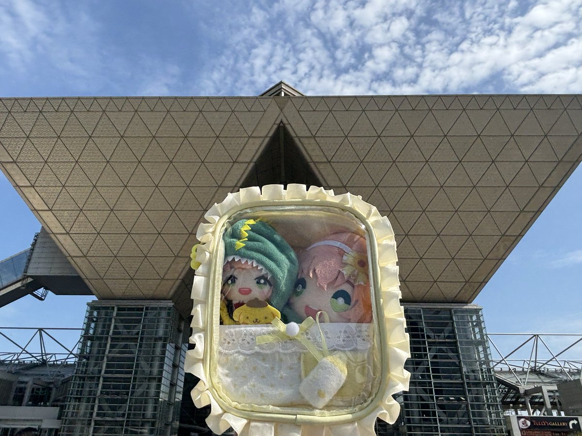 にじそで、こなせさん<a href="/konase_v/">こなせ@にじそ『Q-82』</a> のスペースのひまたそを買ったぞーー！

アクスタ組み立てたらめっちゃ可愛かったです☺️
あちこち人ばかりで混んでたけど、楽しかったよーー🌻

 #みてみてひまち