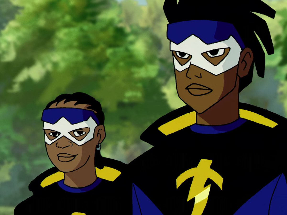 worldsfinest's tweet image. The Static Shock episode "Romeo In the Mix" debuted on this day (Apr. 19) in 2003. This season three team-up episode finds Dakota's top hero teaming up with Lil' Romeo to put a stop to The Leech, a metahuman who's able to steal the powers of other metahumans. #StaticShock #Static