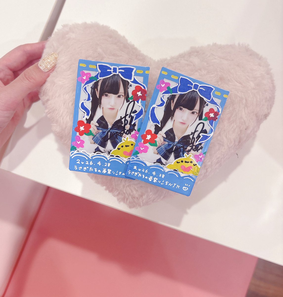 めいどりーみん かおりちゃん デコチェキ プリクラ付き‼️ 【公式通販】