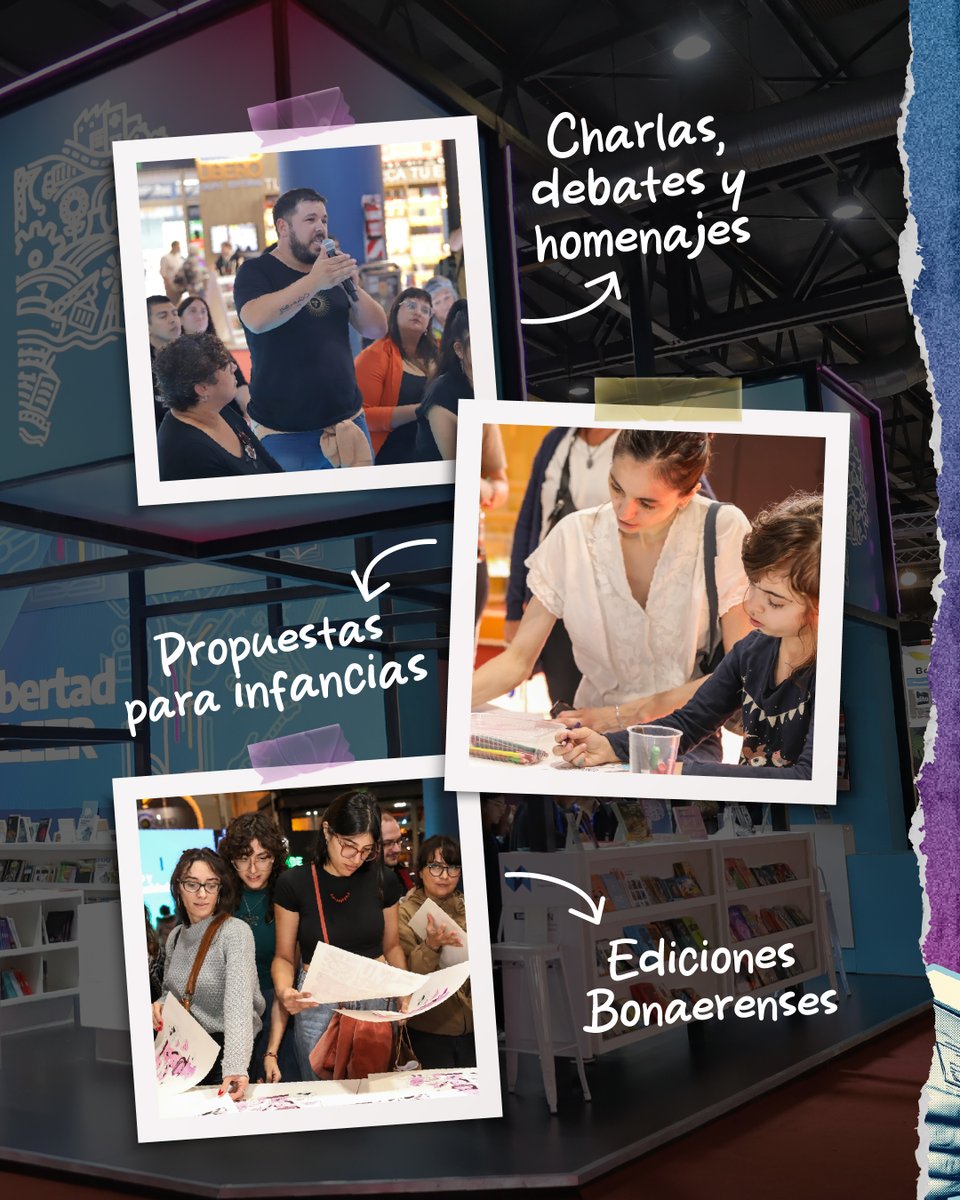 BAProvincia's tweet photo. 📚✨ La Provincia dice presente en la Feria Internacional del Libro de Buenos Aires 2026.

Del 23 de abril al 11 de mayo, te esperamos en nuestro stand con una agenda que cruza ideas, memoria y futuro: charlas, presentaciones, homenajes y mucho más. Este año, además, con una programación especial a 50 años de la última dictadura cívico-militar.

⏰ Lunes a viernes de 14 a 22 hs | Sábados, domingos y feriados desde las 13 hs

📍 Stand 602 – Pabellón Azul