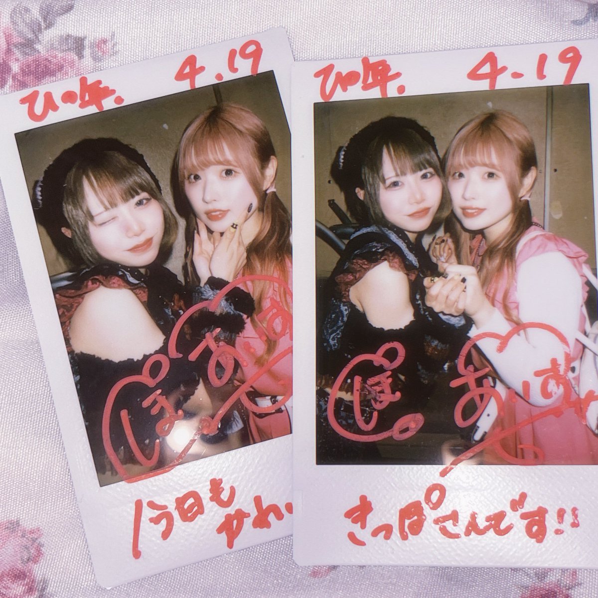 みづぽちゃん！
きりちゃんのニット衣装似合いすぎ！？
顔もやけど歌声がかっこいいところとか煽りがいかついところとか似てるところが多いな〜と思ってたからステージ出てきた時「きりちゃんやん」と思いました🐣❤️‍🔥
お尻フリフリしながら喋ってるのかわいかった🐣❤️‍🔥