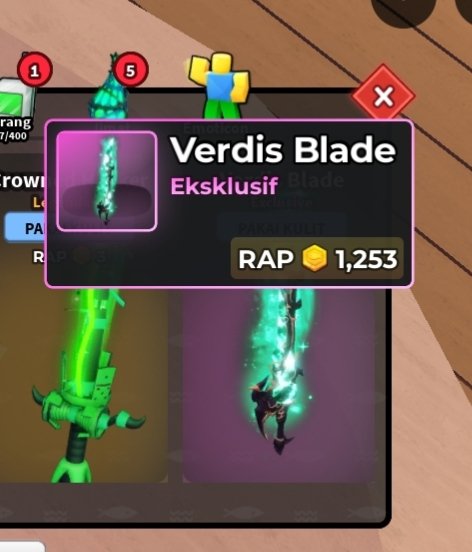 Cystrommm's tweet photo. WTS
Verdis Blade (3)
avqr rekber https://t.co/olVSrEYMo6
