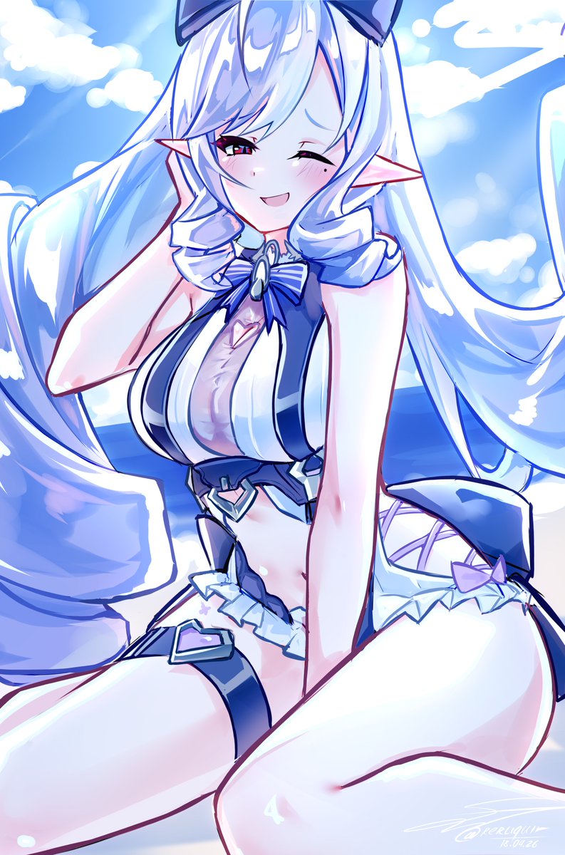 I regret not getting this Vivian skin sooo much ... 
"( – ⌓ – )
#vivian #zzzero #ゼンゼロ