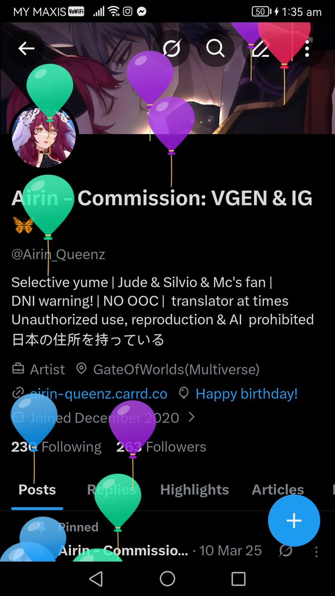Happy birthday to me~! 😍🫶🏻
#Rina_RoseDiary