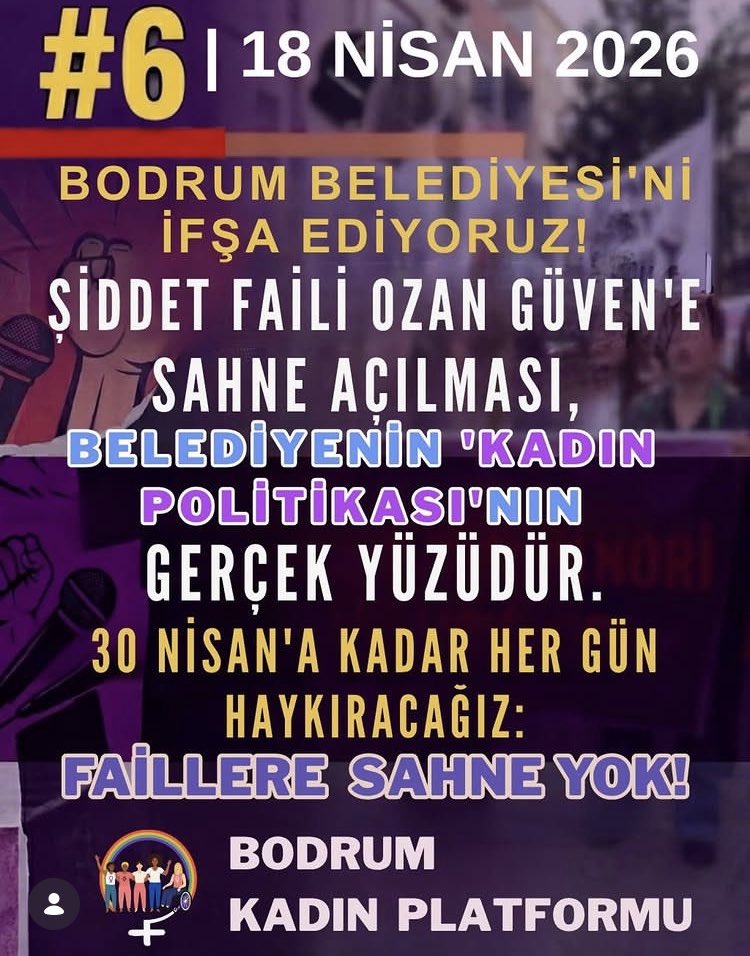 Bodrum Kadın Platformu tweet media