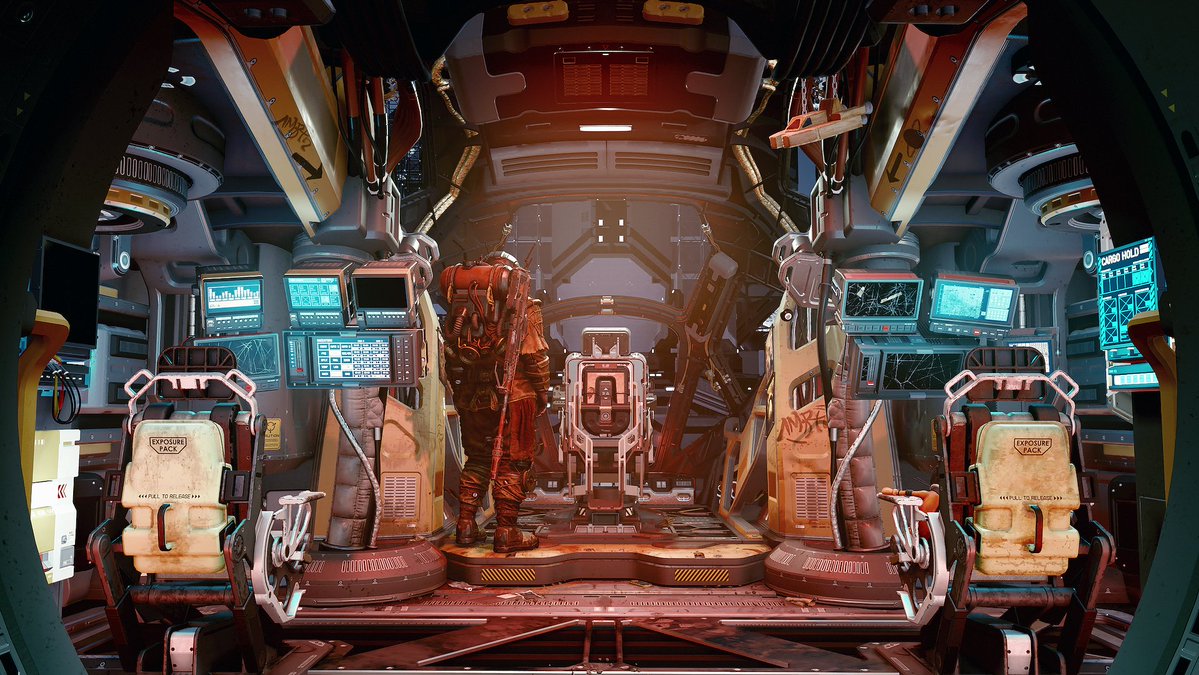 JulioCarv1's tweet image. A ambientação sci fi de #Starfield é sacanagem. Ainda não vi um jogo com tantos elementos em cena e com qualidade tão grande como nesse game. E isso ai é no Xbox Series S.