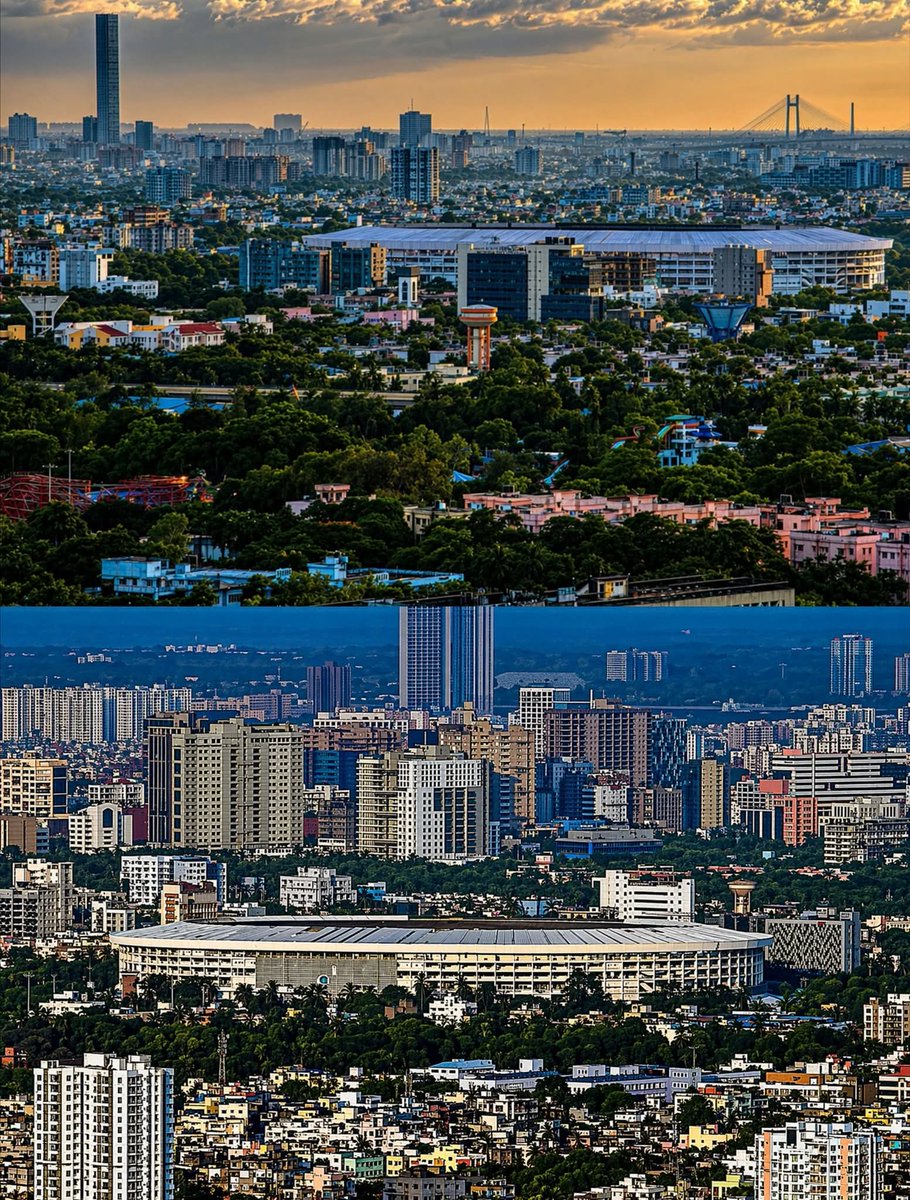 lofITechie's tweet image. Views of the city with the grand sporting arena in focus - Salt Lake Vivekananda Yubabharati Krirangan

#kolkata #india #football 

@india_plus_