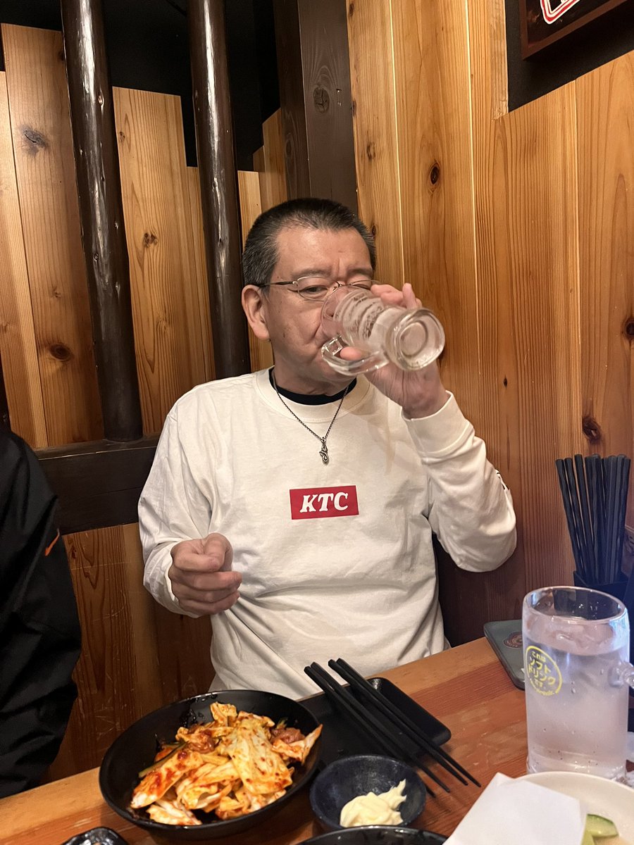 ちーたん添えて笑笑打ち上げ最高😆