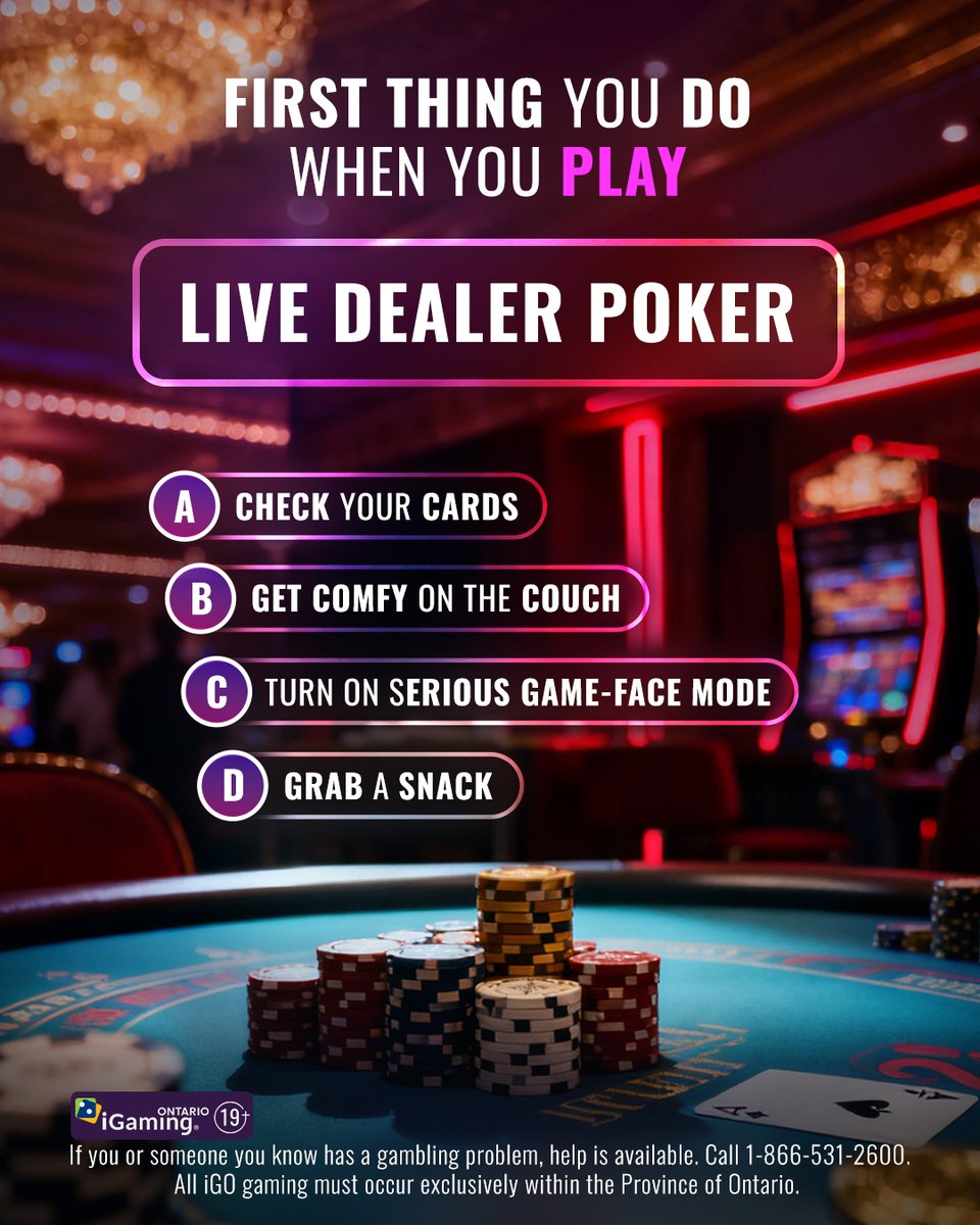 playfallsview's tweet photo. Happy National Poker Day! ♠️  

What's your first move? https://t.co/pw0VEZK1DI