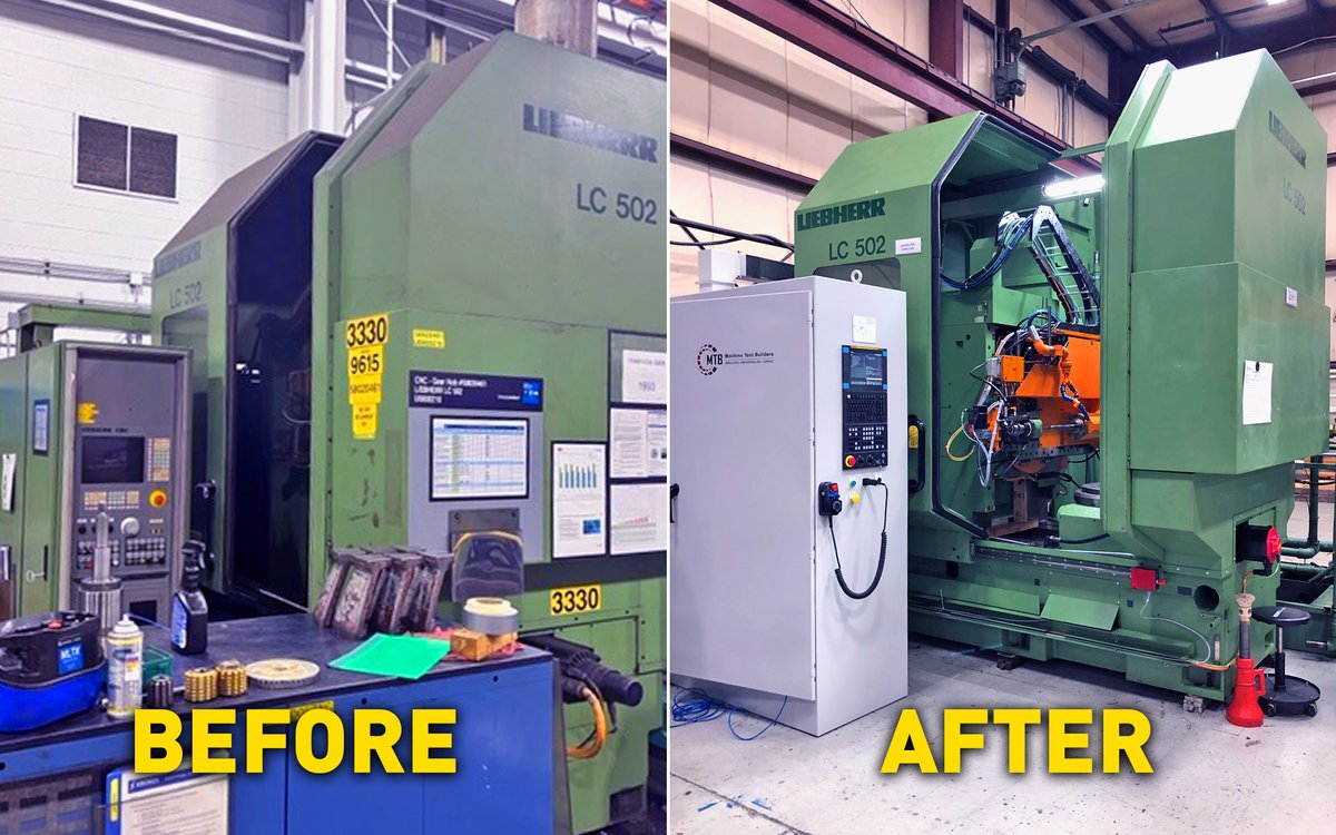 FANUCAmerica's tweet image. New Month, New CNC?🤔⚙️ 

A new CNC system can breathe new life into legacy #machinetools⚙️ and keep them running like new—but there are several important🚨 factors to consider. 

🔗bit.ly/3LV2f8W

📸Photo: @Machine_TB
#retrofit #automation #mfg